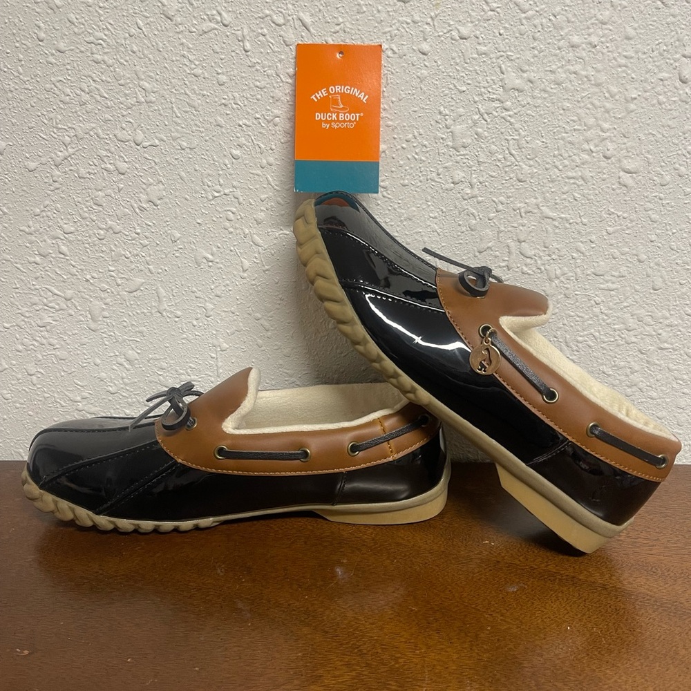 NWT Sporto Patty Duck Boots